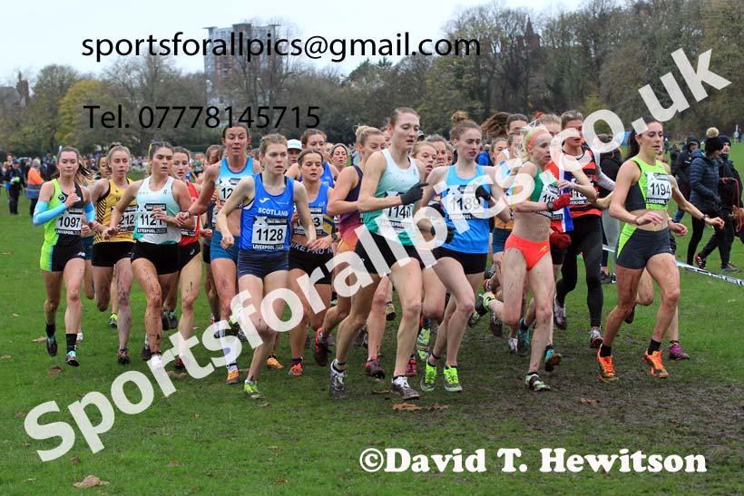 Senior Women and Under-23 Women, 2022 British Athletics Cross Challenge, Sefton Park, Liverpool.  Photo: David T. Hewitson/Sports for All Pics